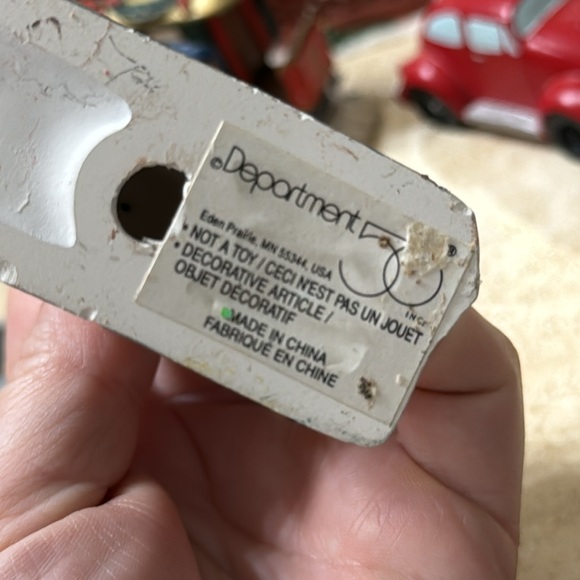 Department 56 Denver North Star Gas Pump Figure Christmas Village - Picture 5 of 8